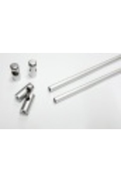 Şahin Briz Perde Borusu Ve Başlığı Perde Çubuğu 100 Cm (1 Çift)