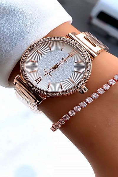 FERRO Original Steel Cord New Season Trend Women's Wristwatch Bracelet Gift