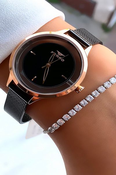 FERRO Original Steel Cord New Season Trend Women's Wristwatch Bracelet Gift