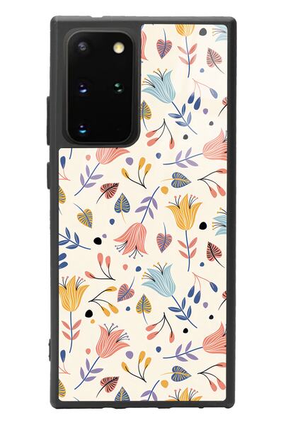 Spoyi Samsung S20 Plus White Glossy Phone Case with Bindan Design