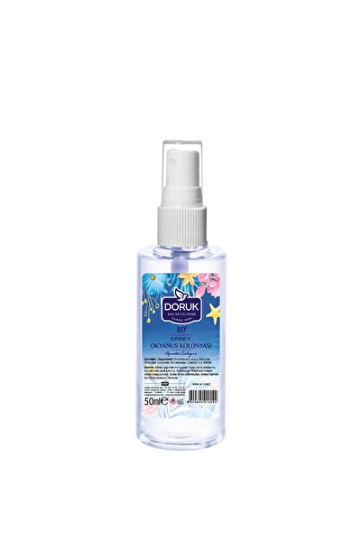 Doruk Çanta Cep Boy Sprey Okyanus Kolonyası - 50ml. 80°