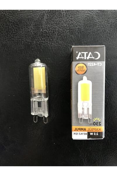 Cata G9 Duylu 2.5 Watt Beyaz Işık 6500 Kelvin Ct-4221 Ledli Ampül