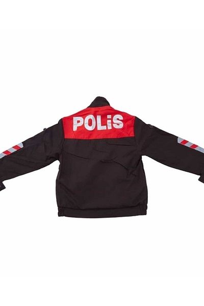 Muraty Unisex Kids Black Dolphin Police Costume