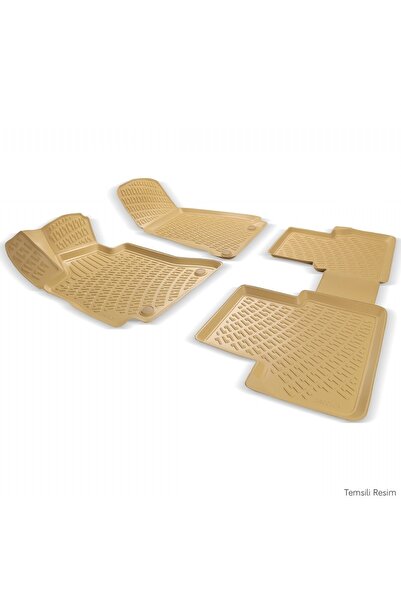 Rizline Volkswagen Passat Uyumlu  B7 2011-2014 3d Paspas Bej
