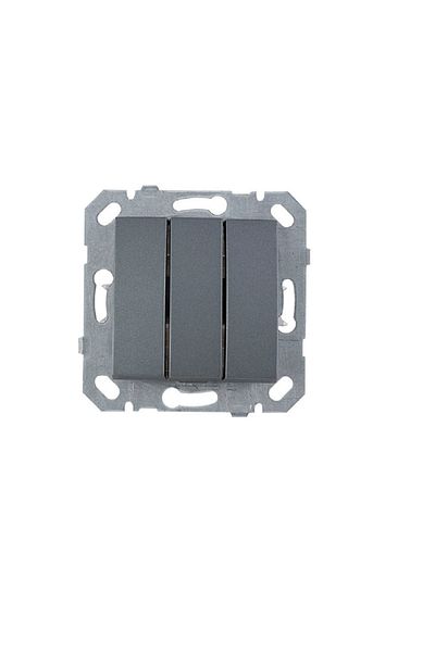 Netelsan Byobu Smoked Triple Switch (excluding frame) 1 Piece