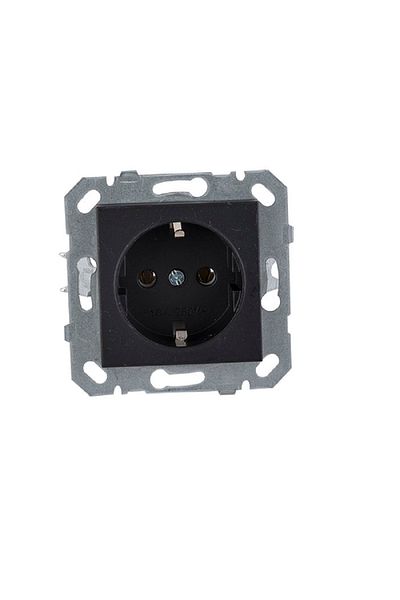 Netelsan Byobu 12 Pieces Black Grounded Socket Frameless