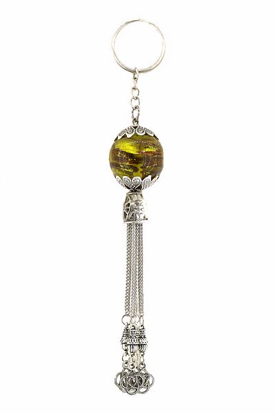 Nev Tasarım Fossil Polyester Stone Keychain