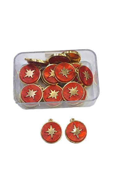 RLX BUJİTERİ Kutup Yıldızı Kolye Ucu Kararmaz Altın Kaplama - Hobi Kolye Ucu