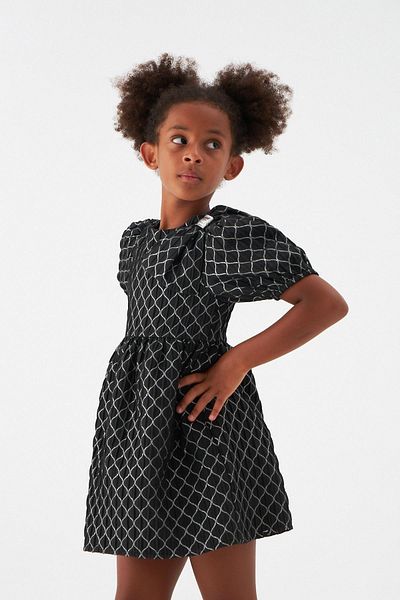 Tyess Girl Patterned Dress 22fw0tj4908