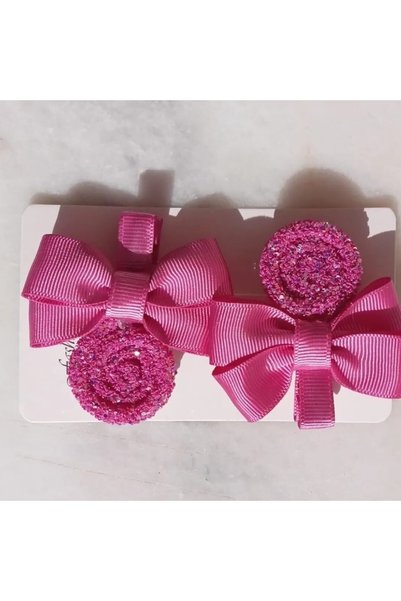 Sare Çocuk Giyim Handmade Sturdy Handmade Candy Pink Object Clip Buckle (Piec...