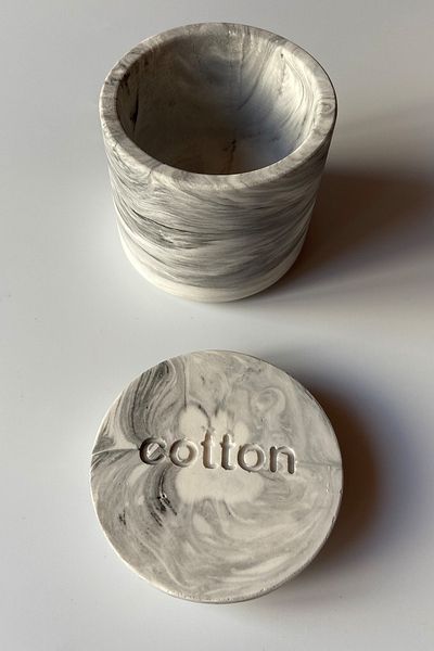 sin istanbul Concrete Cotton Cover Marble Pattern