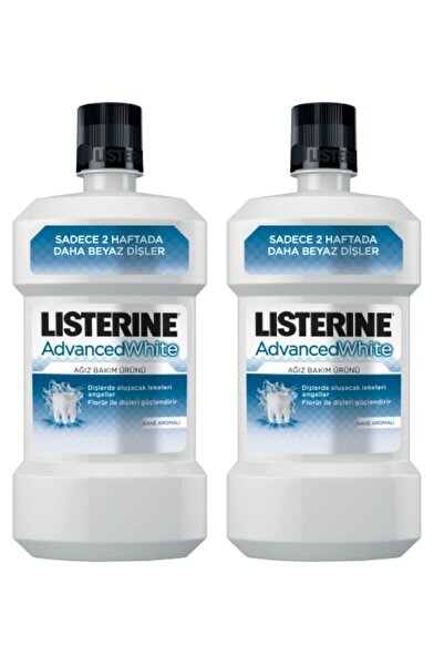 Listerine Advanced White 500 Ml 2 Adet