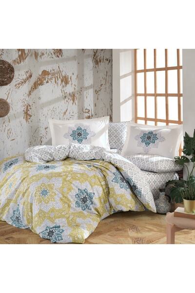 Hobby Set cuvertură dublu poplin Amanda Yellow