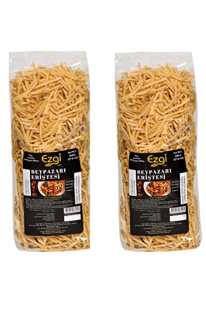 Ezgi %100 Doğal Ve Doğal Kurutmalı El Yapımı Erişte 500 gr X 2 Adet