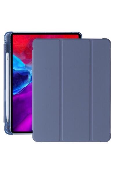 MECFC Samsung Galaxy Tab  Uyumlu S7 Fe Wi-fi Sm-t733 Kılıf Smart Kalem Bölmel...