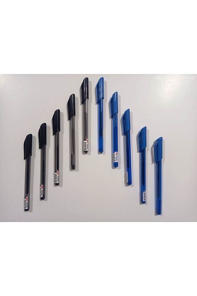 Cassa 5 Blue 5 Black Ballpoint Pens