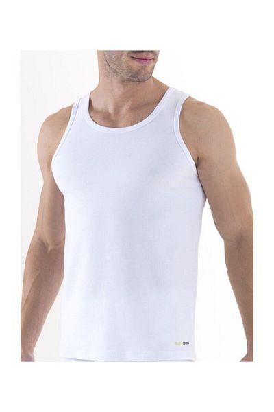 Seher Athlete Ανδρικό Λευκό Πακέτο 12 Kılıasik Athlete Combed Cotton