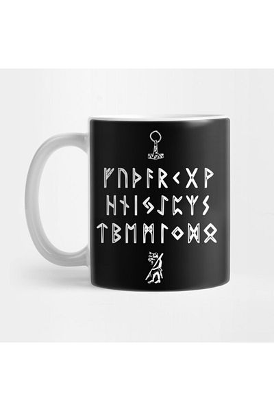 Pixxa Viking Runes Mug