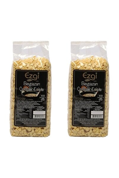 EZGİ GIDA Doğal Beypazarı Çorbalık Erişte 500 G X 2 Adet
