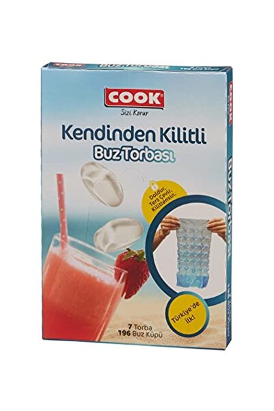 COOK Buz Torbası Kendinden Kilitli 7 Adet