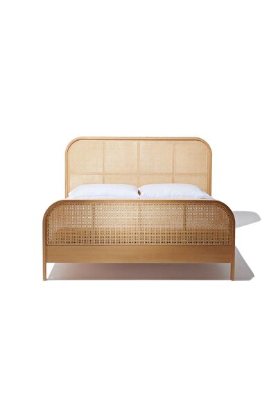 Romano Dizayn Hazeran Karyola Rmn 9237, Meşe Ağacı