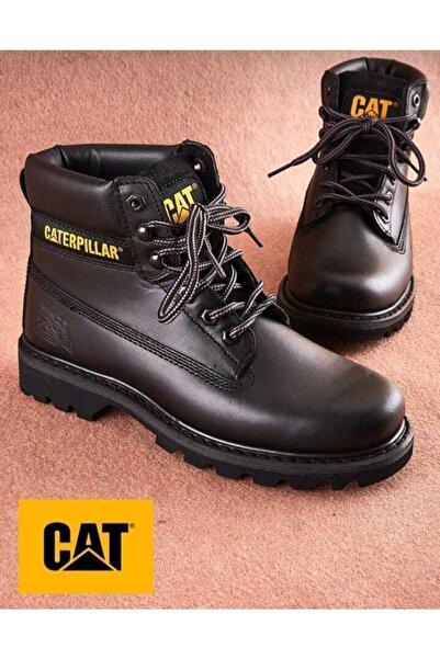 Caterpillar Colorado Siyah Yağlı Deri Unisex Bot &bootie