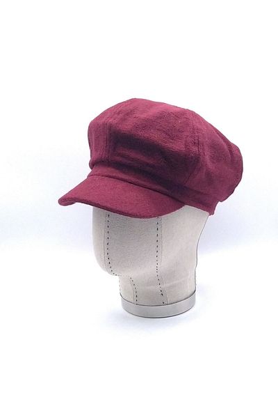 Shopiolog Women's Adjustable Basic Beretta Hat with Elastic Back