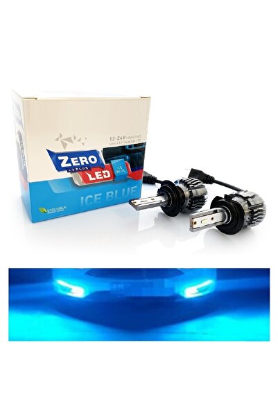 Fardoktoru H7 Led Xenon Oto Ampul Zero Fansız Buz Mavi