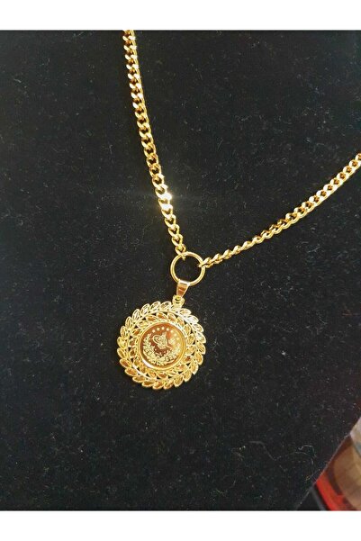 barisiva gold 22 Ayar Altın Kaplama Ayet-el Kürsi Kolye