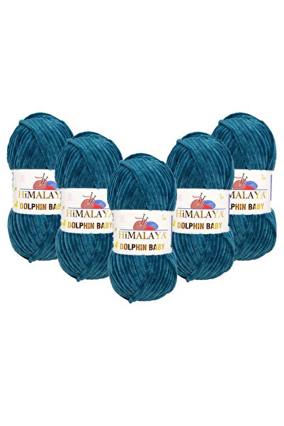 Himalaya Dolphin Baby Kadife Ip 5'li Paket - 100 Gr. 120 Mt. - 80348