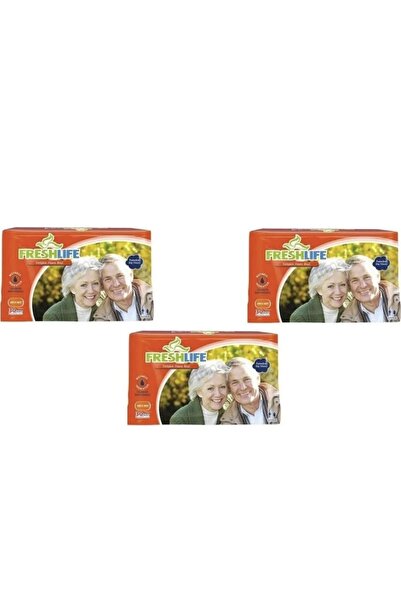 Freshlife Yetişkin Hasta Bezi Bağlamalı Medium-orta Boy 90 Adet (30*3ADET)