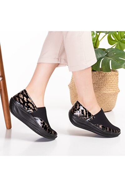 Mira Terlik Mira Orthopedic Women's Leather Shoes Suitable for Heel Spur Bone Protrusion