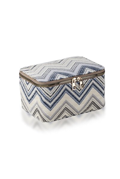 VIVION Зигзаг чанта за грим Чанта за грим
