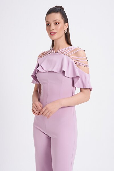 Balizza Omuzdan Ip Detaylı Tulum