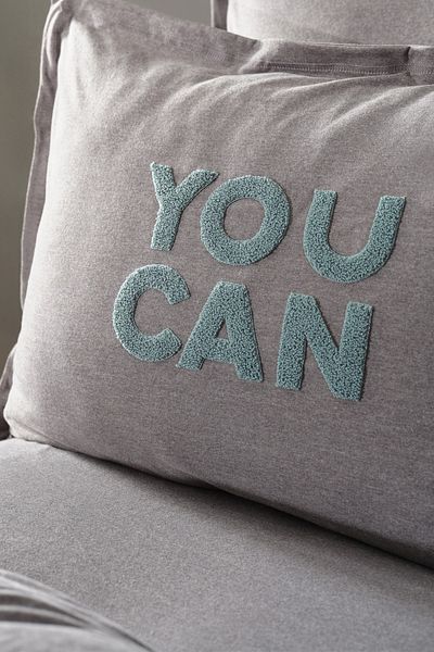 Karaca Home Motto Cotton Single Comfort/Sleeping Set Gray