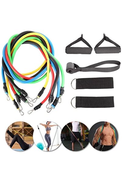 Deez Spor مجموعة 11 قطعة من شريط مقاومة كليفتون للباب الخلفي