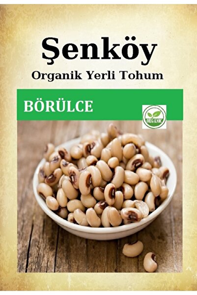 Şenköy Yerli Karagöz Börülce Tohumu Doğal Ata Tohum Pakette 25 Gr 175 Tohum + Sebze Tohumu Hediye