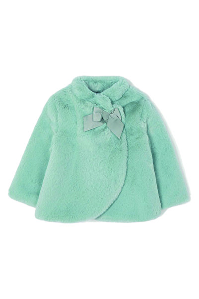 MAYORAL Mint Yeşili Kız Bebek Kürk