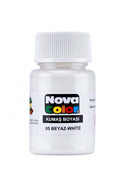 Genel Markalar Novacolor Kumaş Boyası 30cc Beyaz