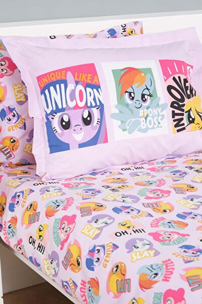MY LITTLE PONY By Karaca Home Friendship Sarı Tek Kişilik Yatak Örtüsü