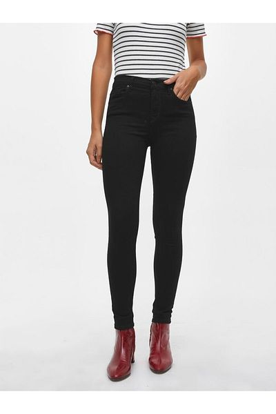 Ltb Women's Black Tanya X Black Wash Jean Trousers