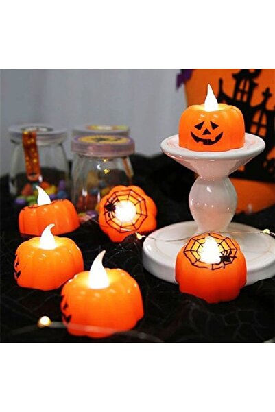 parti sürprizi Hallowen Cadılar Bayramı 2 Adet Pilli Mum