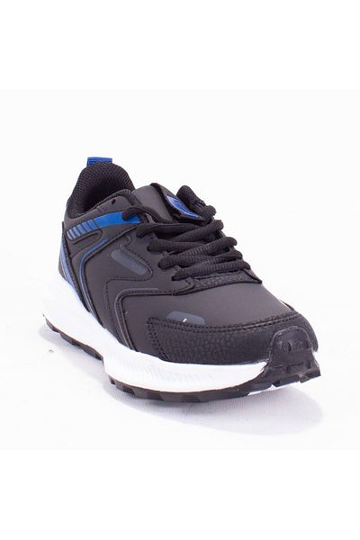 Kinetix Montoya Black Orthopedic Casual Boys' Sports Shoes