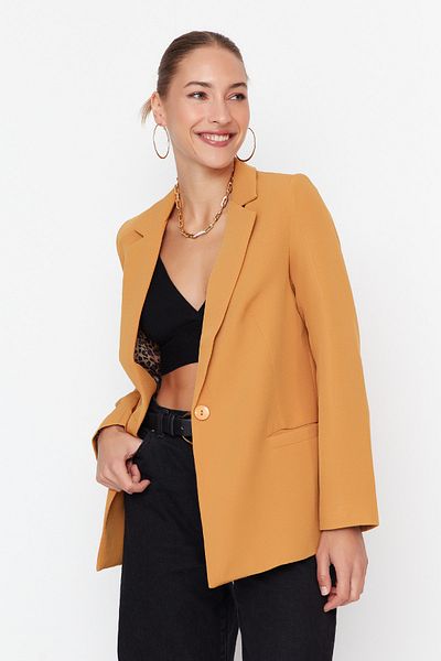 Trendyol Collection Blazer - Gelb - Regular Fit