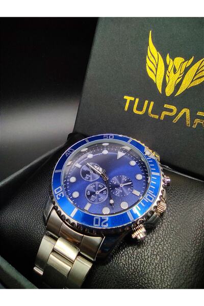 Tulpar ساعة يد معدنية للرجال في صندوق خاص
