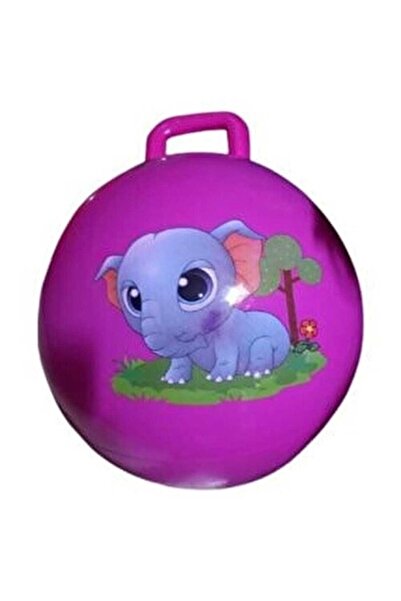 deniz sport Eğlenceli Zıplama Topu 45 Cm Çocuk Boyu Zıp Zıp Top