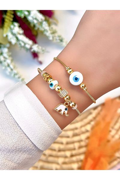 KBC STORE Bodrum Elephant Evil Eye Bracelet