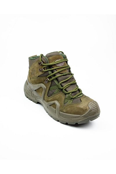 Scooter 1492 Meridian Khaki Nubuck Leather Men's Boots