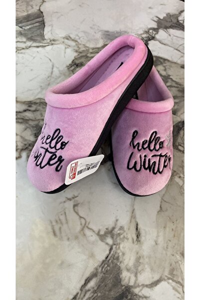 GEZER Closed Front Winter House Slippers