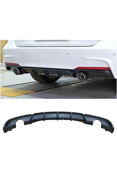 HasAkman Bmw F30 3 Serisi Uyumlu M Performance Difüzör Piona Black 2012 Ve 20...